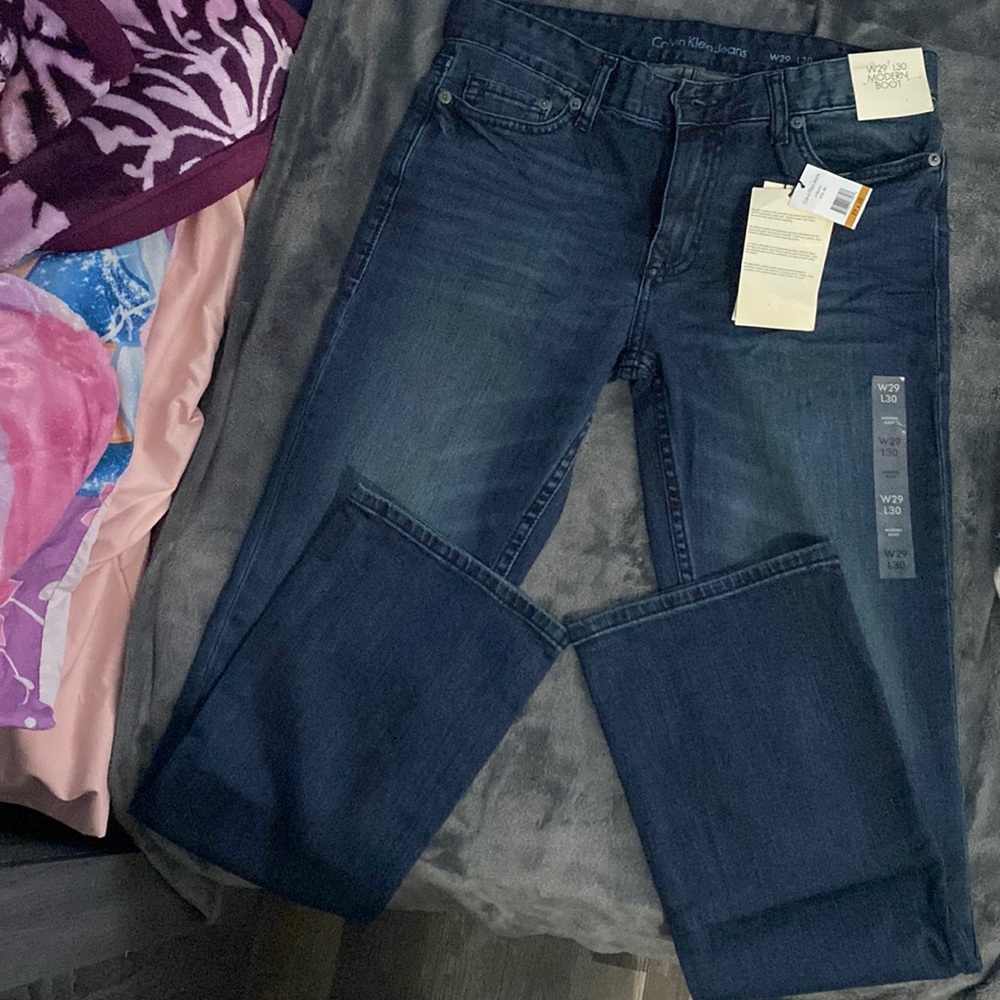Calvin Klein mens jeans MODERN BOOT